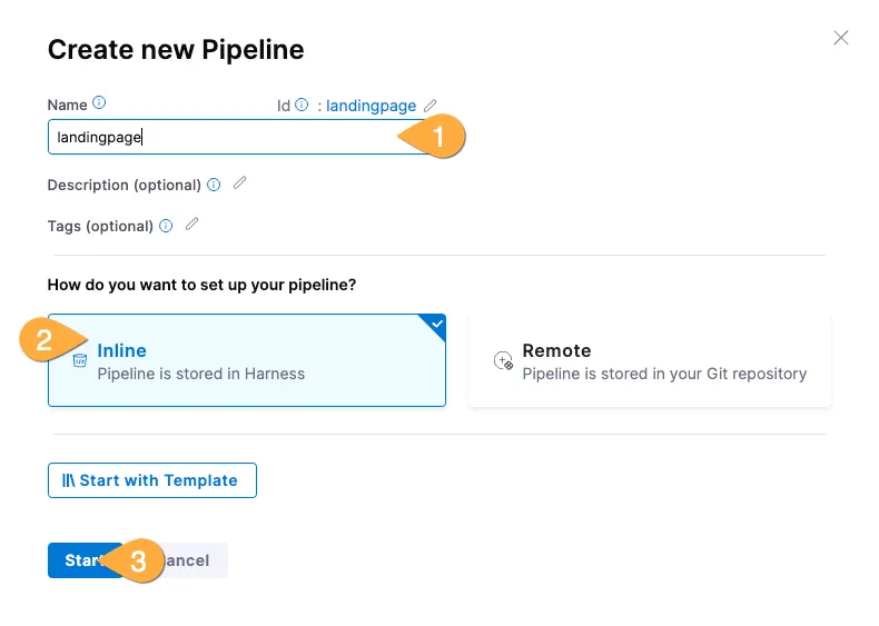 Create a pipeline2