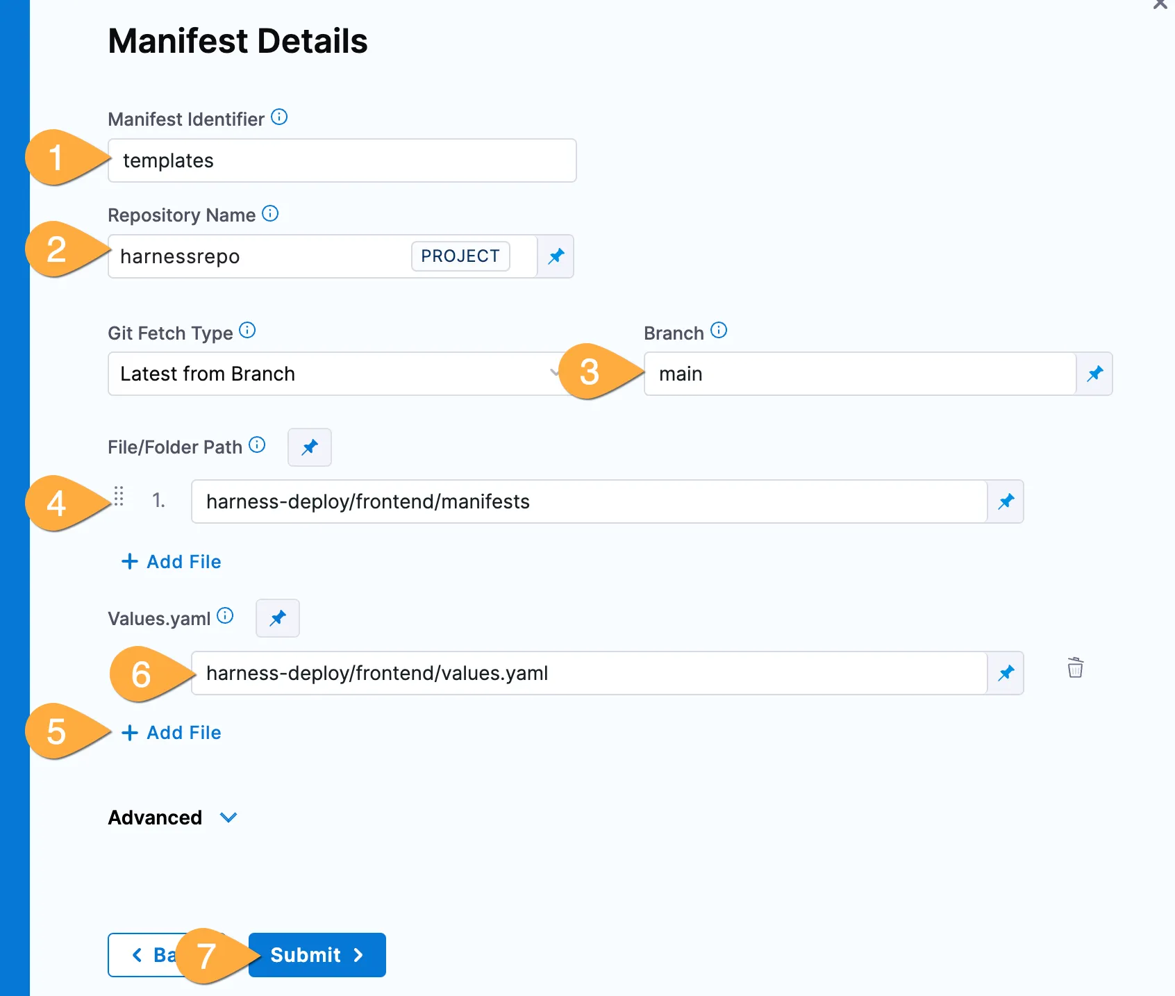 manifest config